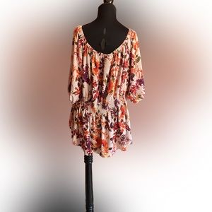 Lane Bryant floral blouse 22-24